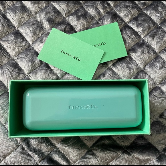 Find these babies if you can! Tiffany & Co Black and Blue with GOLD! - Picture 3 of 11